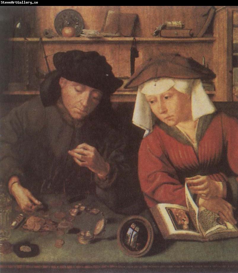 Quentin Massys The Moneylender and His Wife